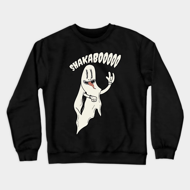 Ghost - Shakabooooo Crewneck Sweatshirt by Snowman store